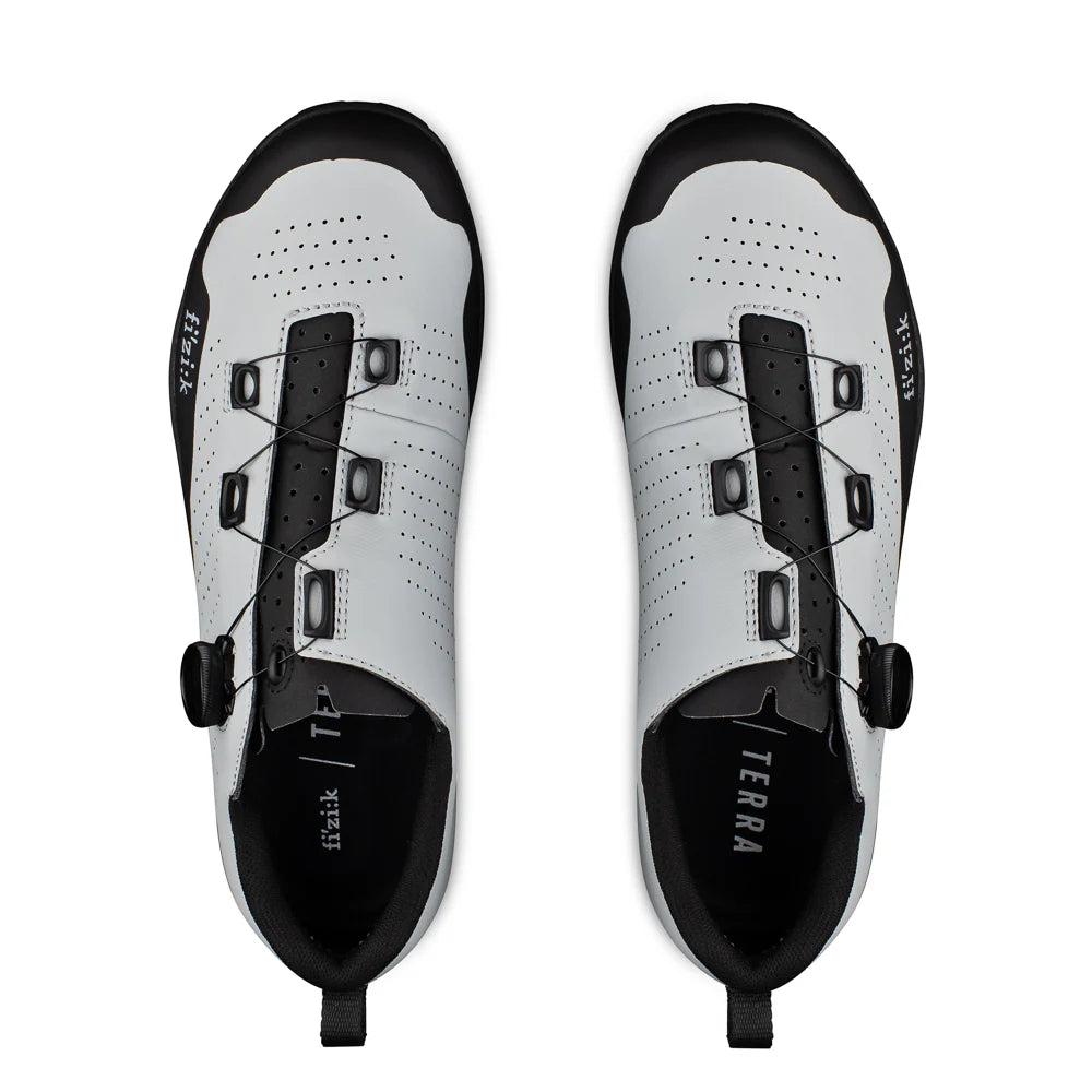 FIZIK TERRA ATLAS XC/Gravel Mountain Bike Shoes, Gray/Black