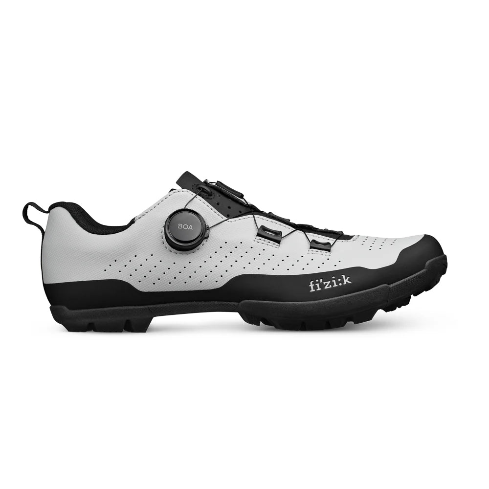 FIZIK TERRA ATLAS XC/Gravel Mountain Bike Shoes, Gray/Black