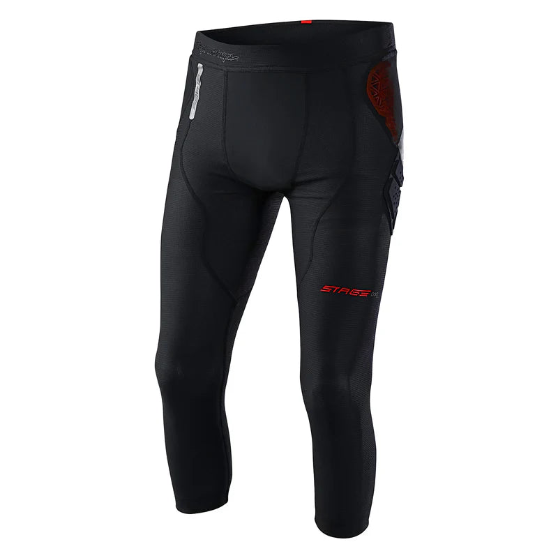 TROY LEE DESIGNS STAGE GHOST D3O Skyddsunderbyxor Svart 2026
