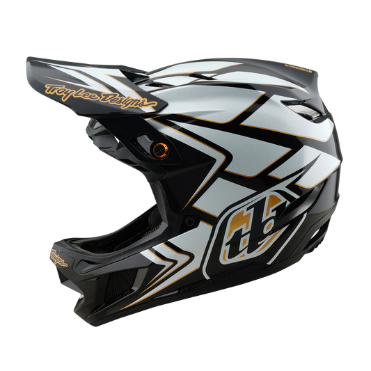 Troy Lee Design D4 COMPOSITE MIPS GHOSTWING MTB-hjälm Vit