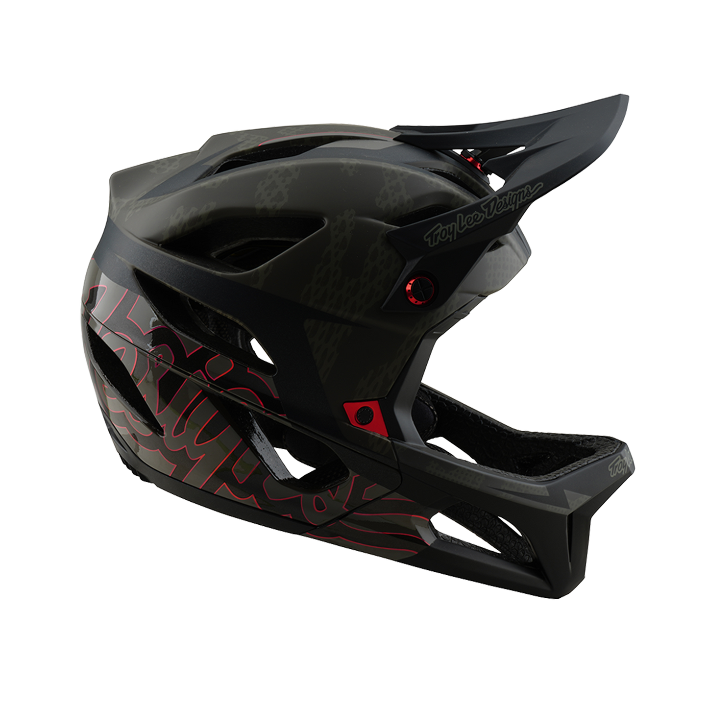 MTB-hjälm Troy Lee Design STAGE NEAUWAVE MIPS Camouflage Khaki 2025