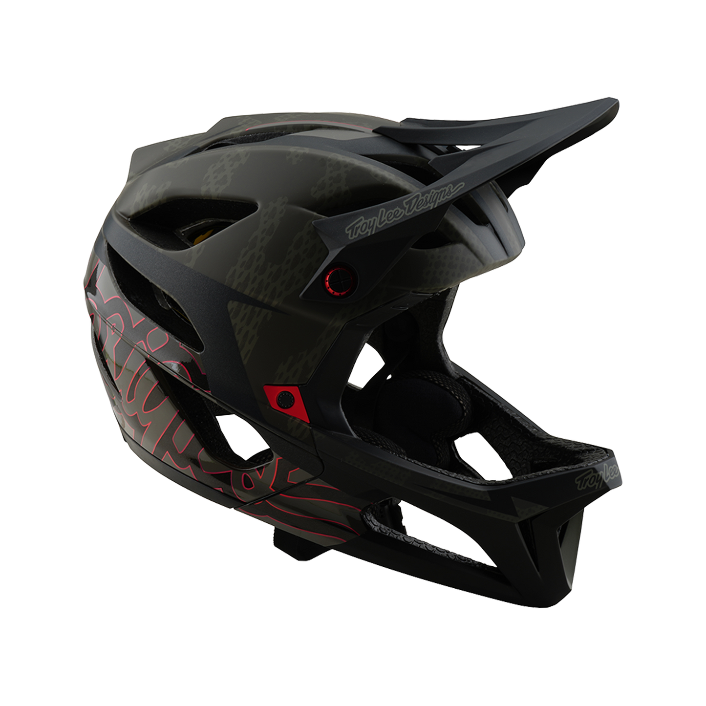 MTB-hjälm Troy Lee Design STAGE NEAUWAVE MIPS Camouflage Khaki 2025