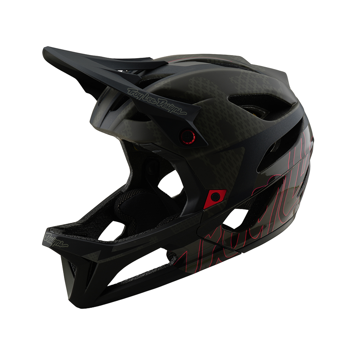 MTB-hjälm Troy Lee Design STAGE NEAUWAVE MIPS Camouflage Khaki 2025