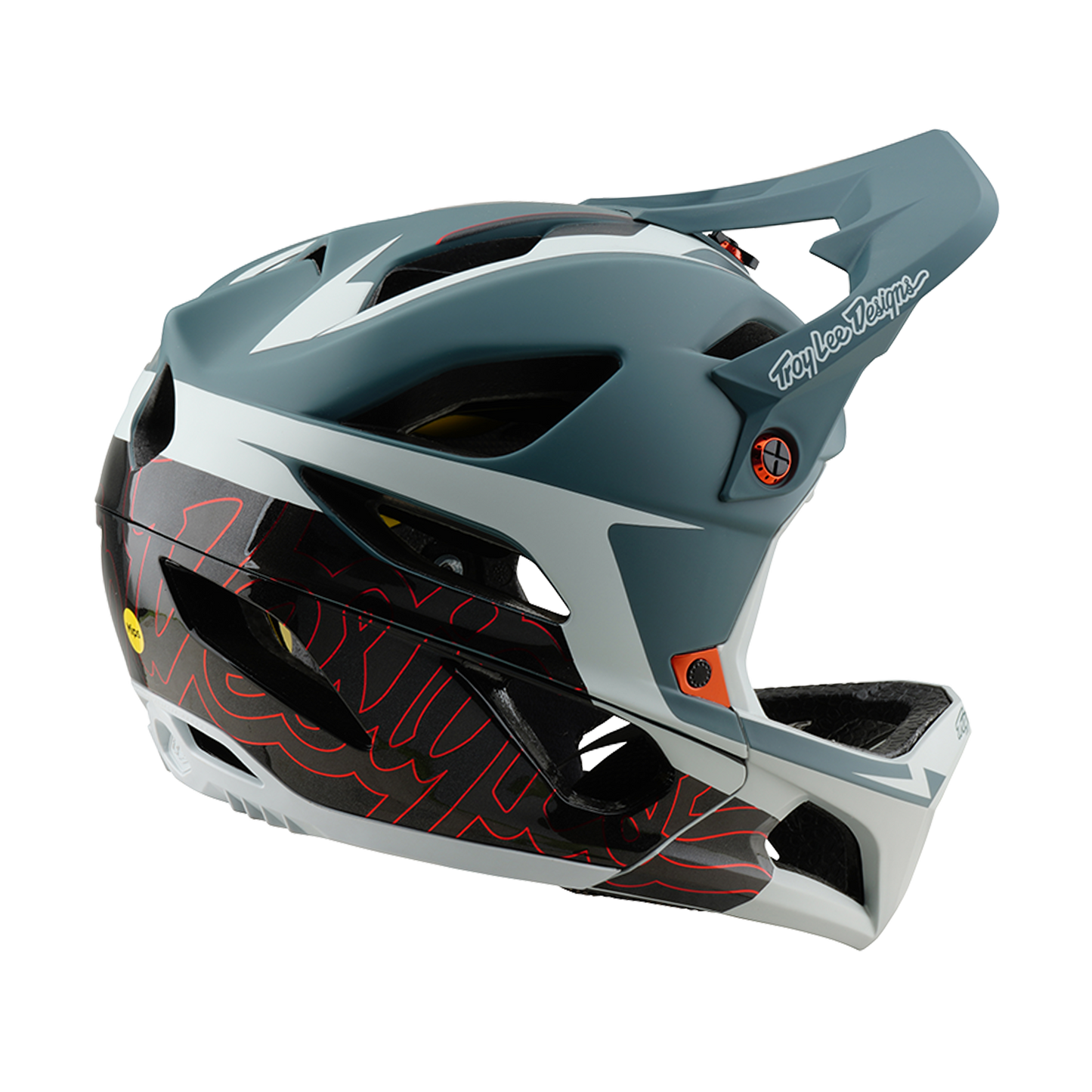MTB Helmet TROY LEE DESIGNS STAGE NEAUWAVE MIPS Grey