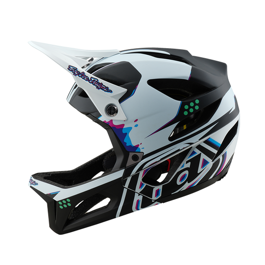 MTB Helmet TROY LEE DESIGNS STAGE MIPS Black/White