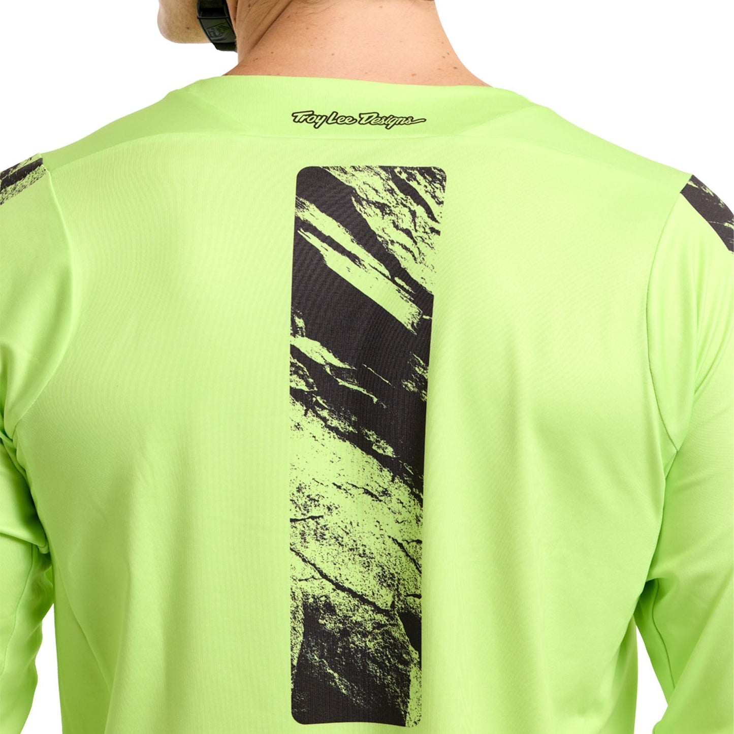 TROY LEE DESIGNS SKYLINE CHILL ROCKSLIDE Jersey Long Sleeve Yellow