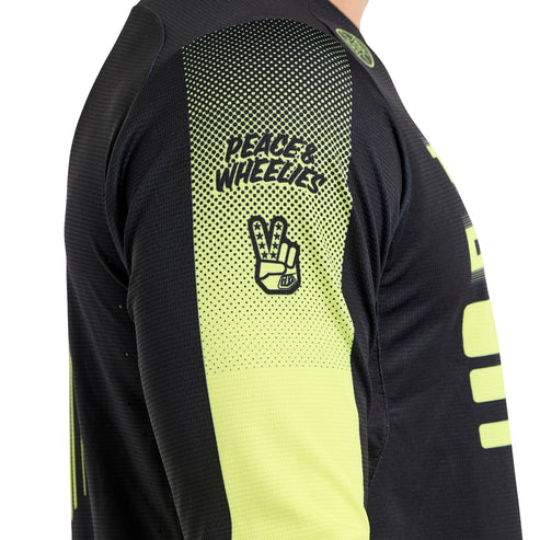 TROY LEE DESIGNS SPRINT långärmad tröja svart/gul