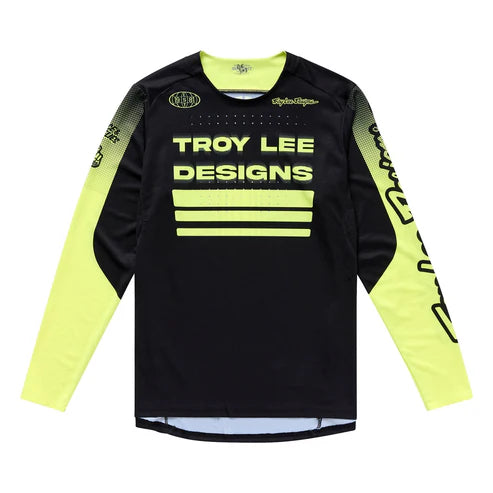 TROY LEE DESIGNS SPRINT långärmad tröja svart/gul