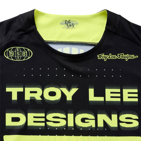 TROY LEE DESIGNS SPRINT långärmad tröja svart/gul