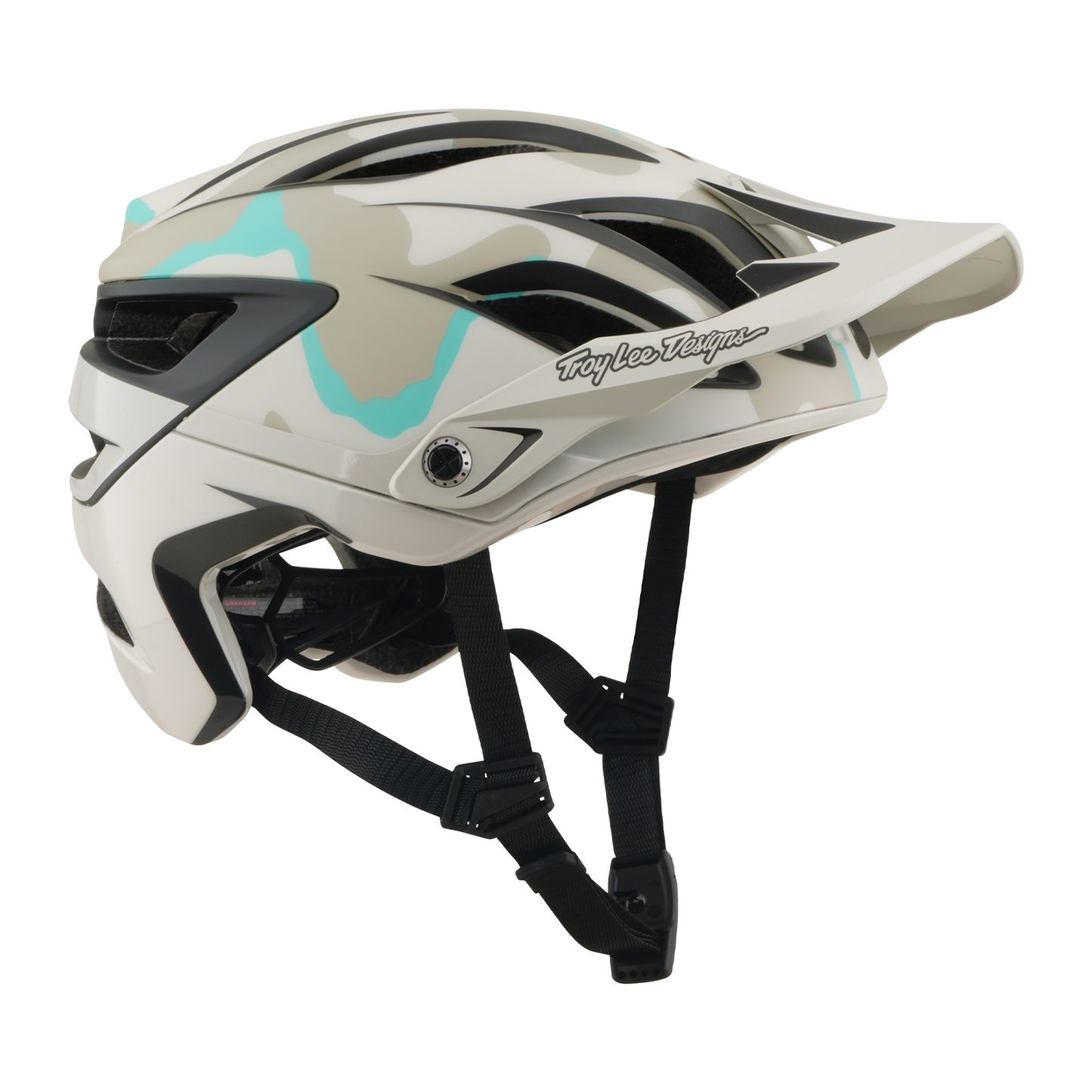 MTB helmet TROY LEE DESIGNS A3 MIPS HALO PUMICE White/Camo
