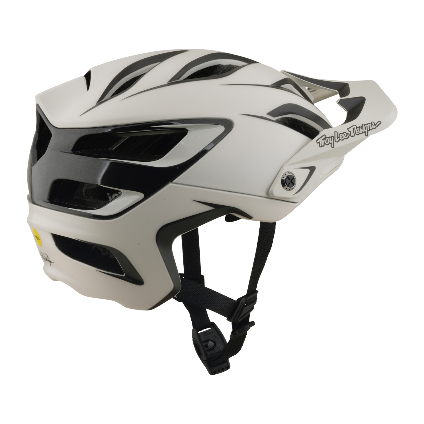 TROY LEE DESIGNS A3 MIPS UNO PUMICE MTB-hjälm Vit