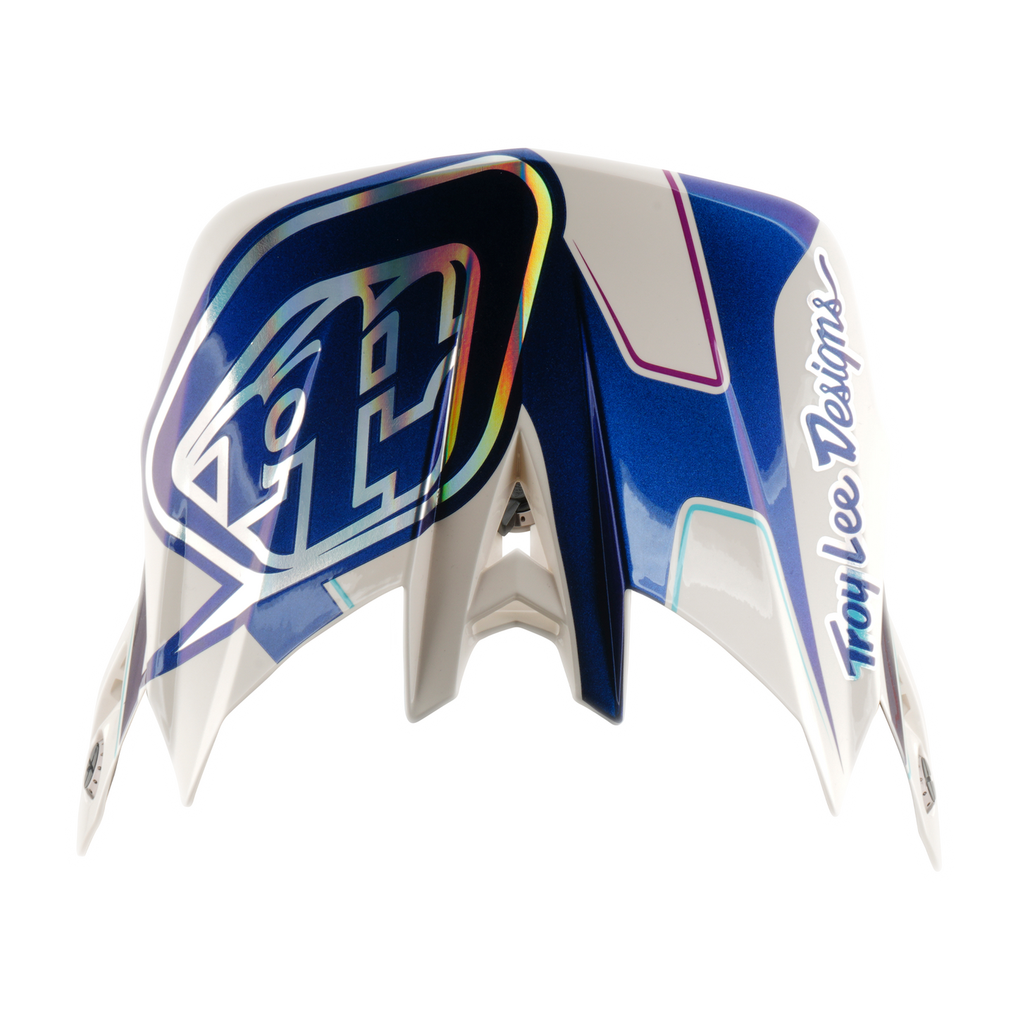 MTB helmet TROY LEE DESIGNS D4 COMPOSITE MIPS FLARED White