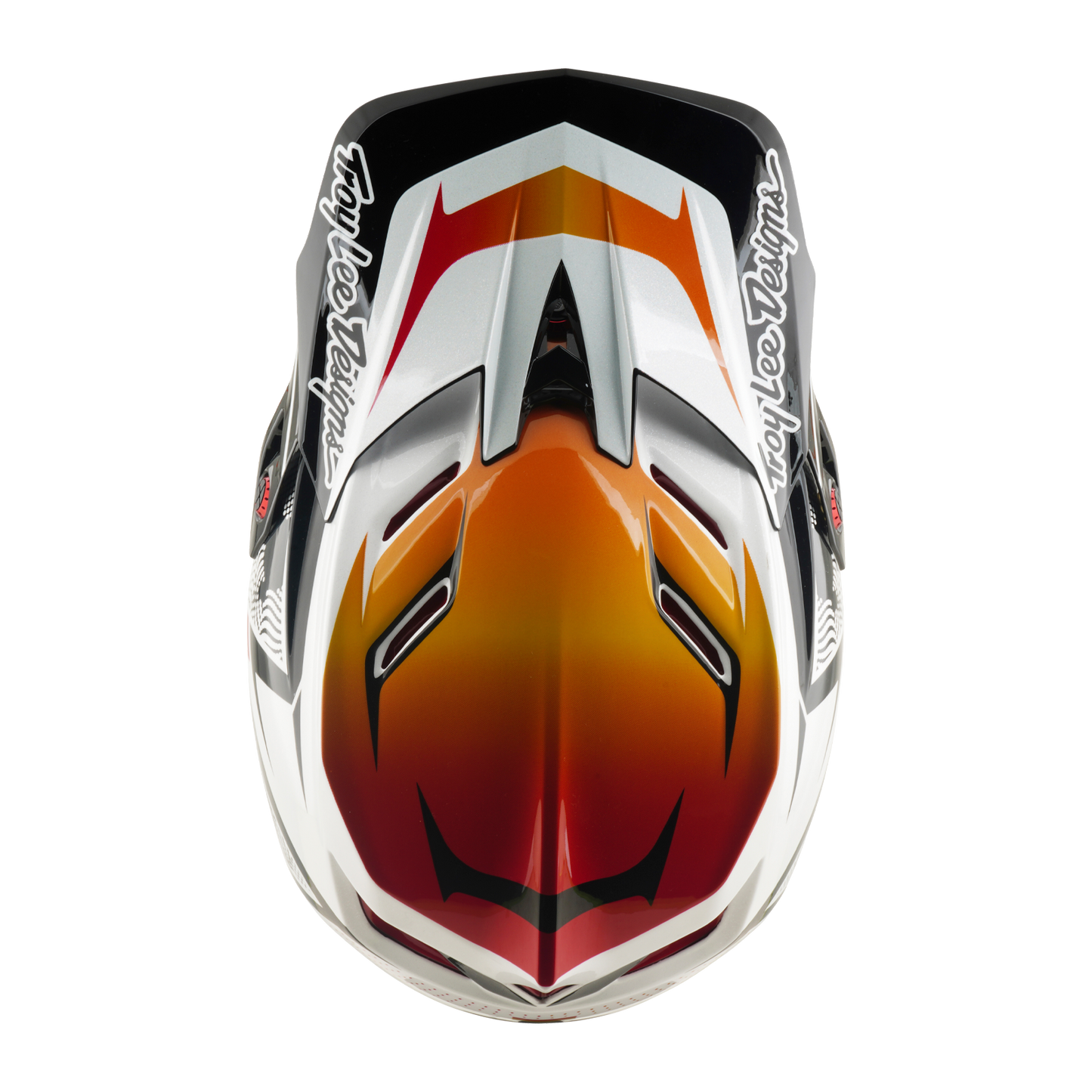 TROY LEE DESIGNS D4 COMPOSITE MIPS LINED UP MTB-hjälm Vit
