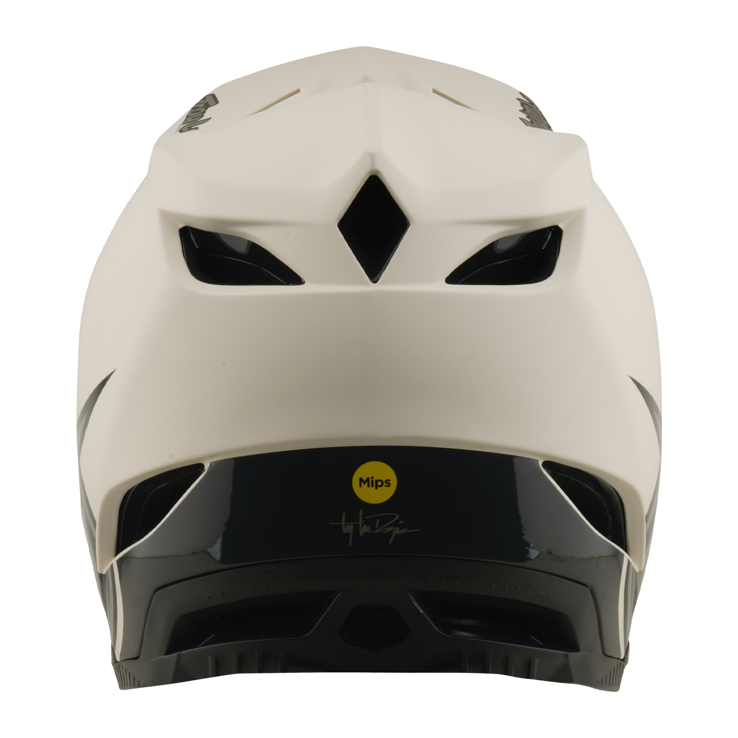 TROY LEE DESIGNS D4 COMPOSITE MIPS STEALTH PUMICE MTB-hjälm Vit