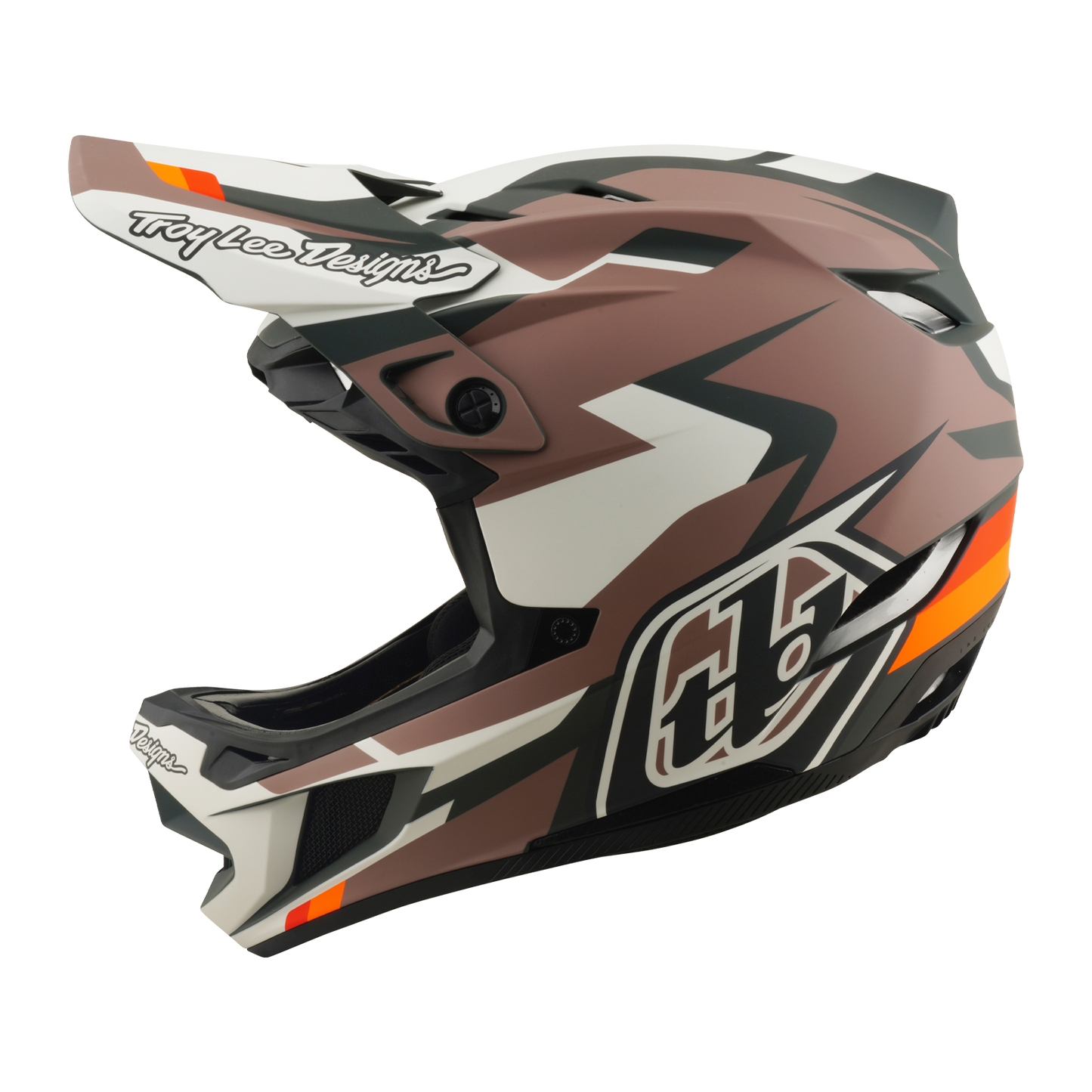 TROY LEE DESIGNS D4 POLYACRYLITE MIPS ROAMER Clay MTB-hjälm