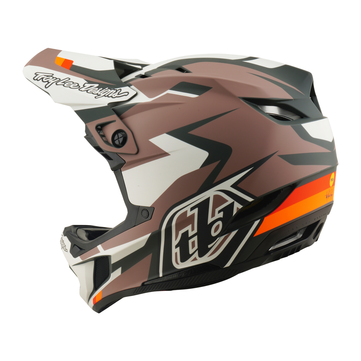 TROY LEE DESIGNS D4 POLYACRYLITE MIPS ROAMER Clay MTB-hjälm