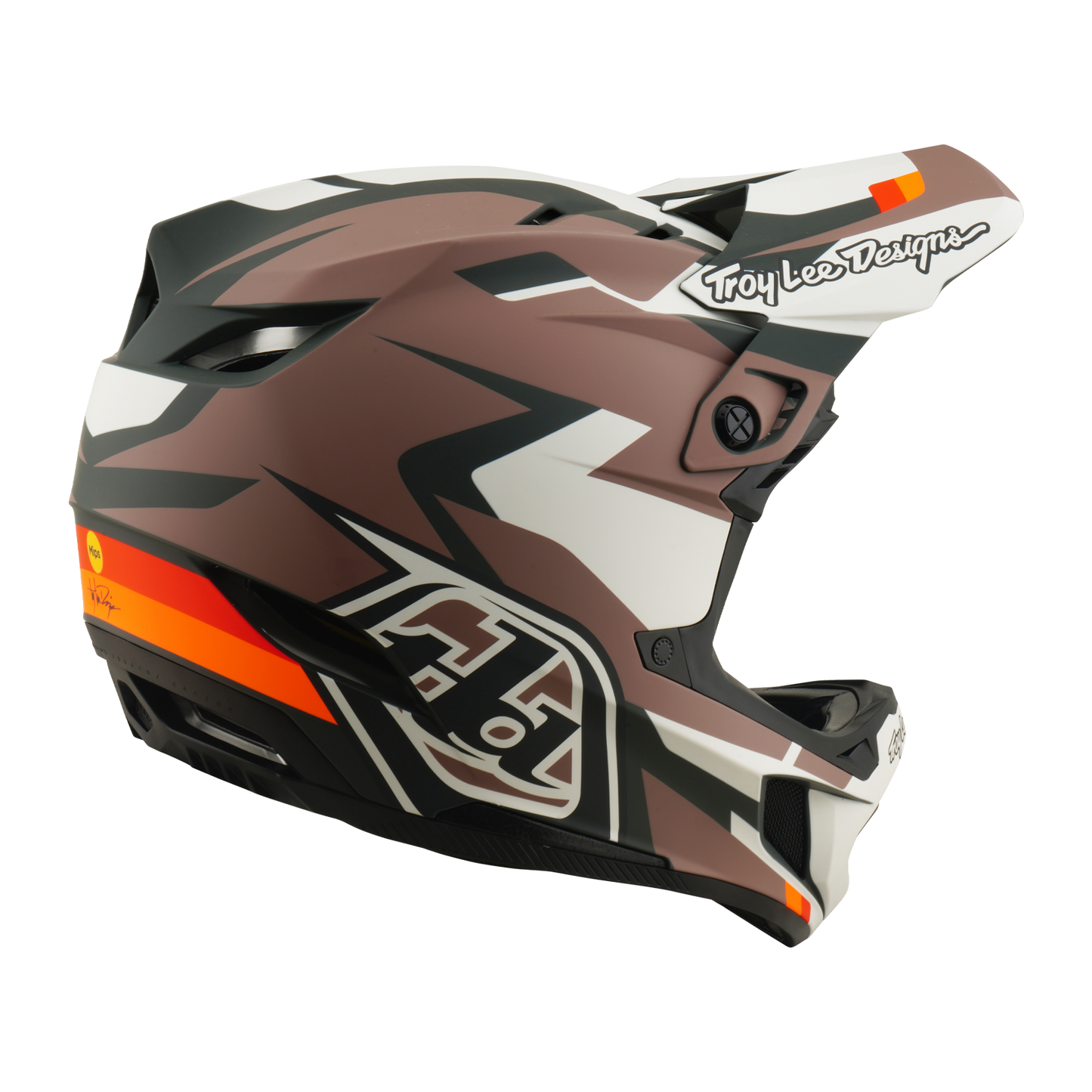 TROY LEE DESIGNS D4 POLYACRYLITE MIPS ROAMER Clay MTB-hjälm