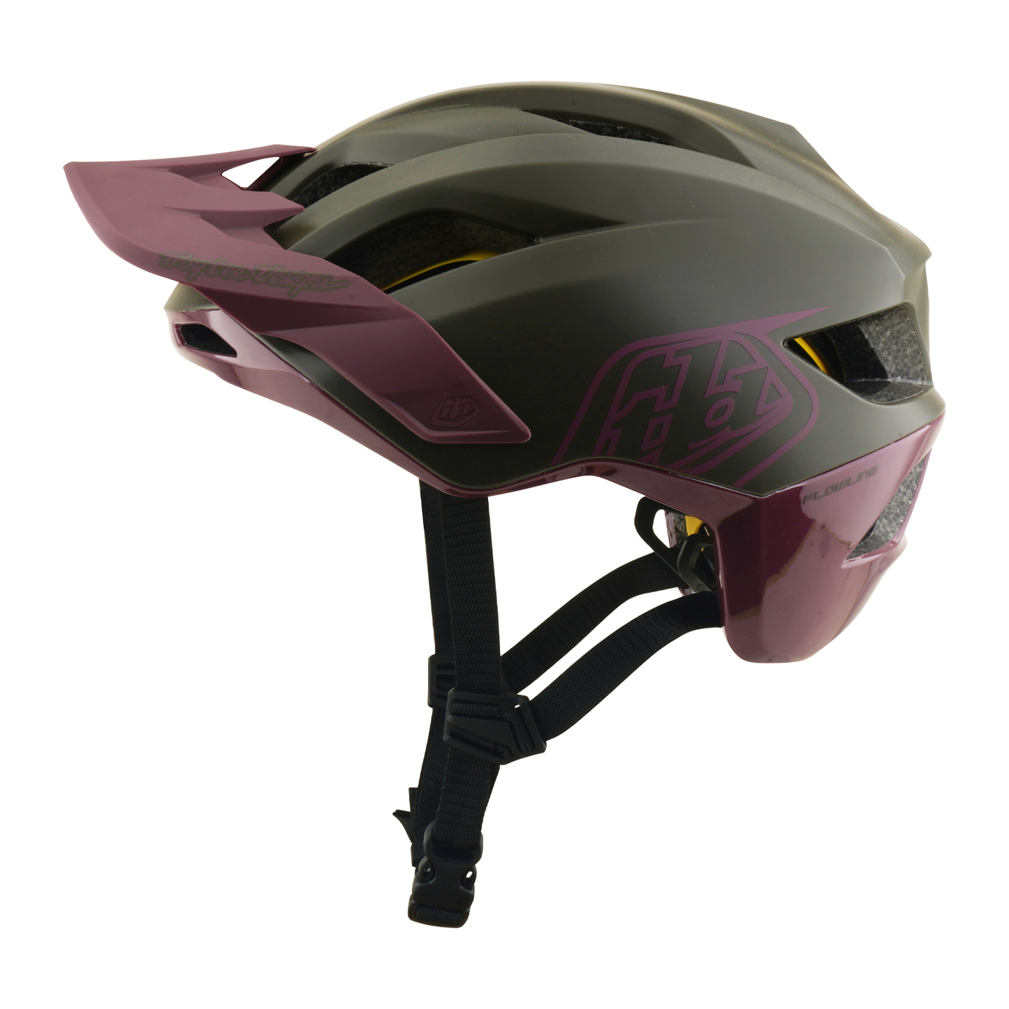 MTB helmet TROY LEE DESIGNS FLOWLINE POINT MIPS Grey/Purple