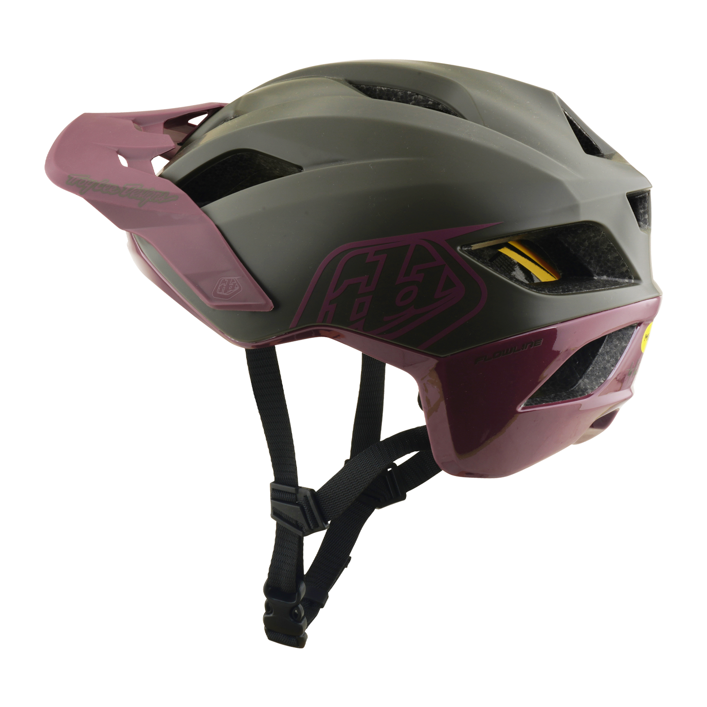 MTB helmet TROY LEE DESIGNS FLOWLINE POINT MIPS Grey/Purple