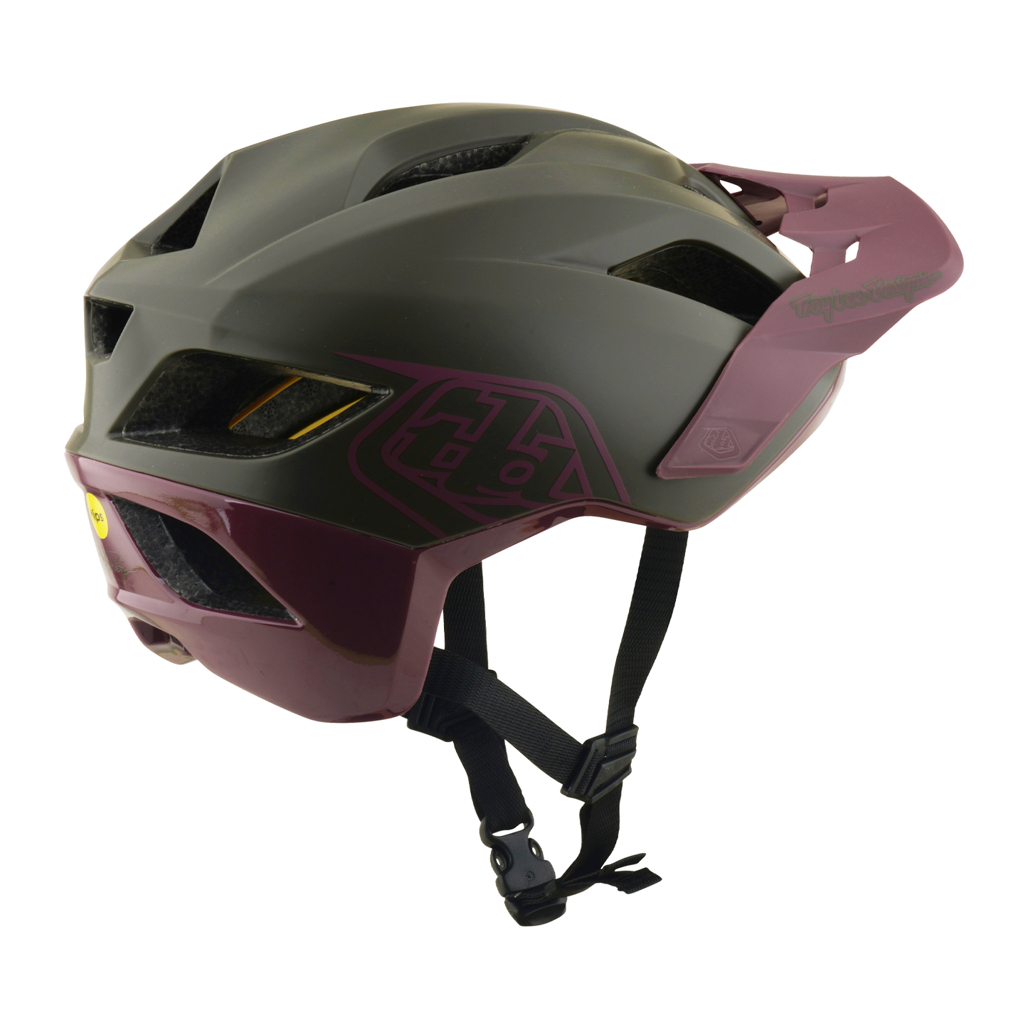 MTB helmet TROY LEE DESIGNS FLOWLINE POINT MIPS Grey/Purple