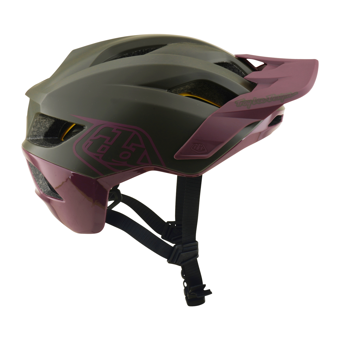 MTB helmet TROY LEE DESIGNS FLOWLINE POINT MIPS Grey/Purple
