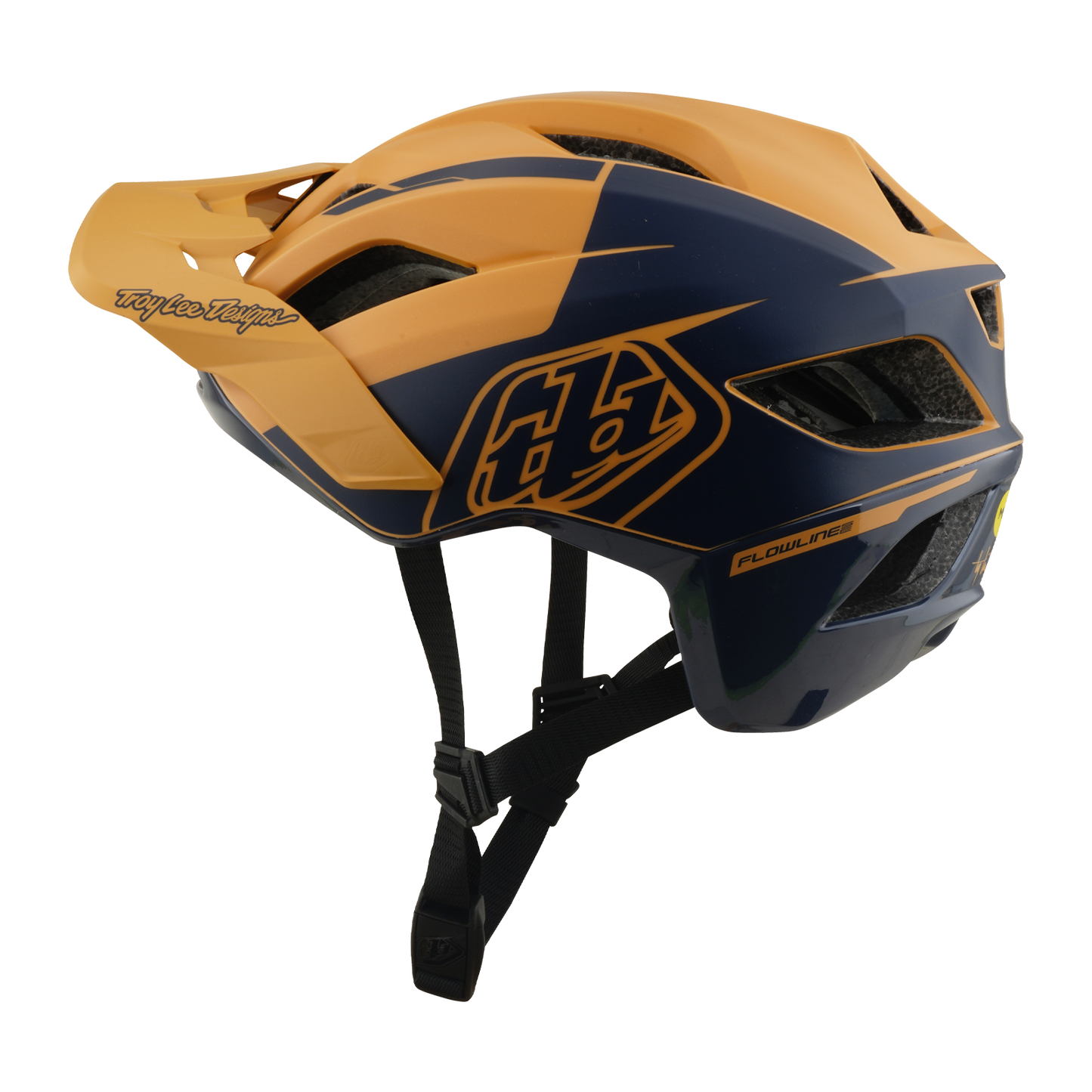 MTB-hjälm TROY LEE DESIGNS FLOWLINE SE MIPS HYDRO Mustard/Black