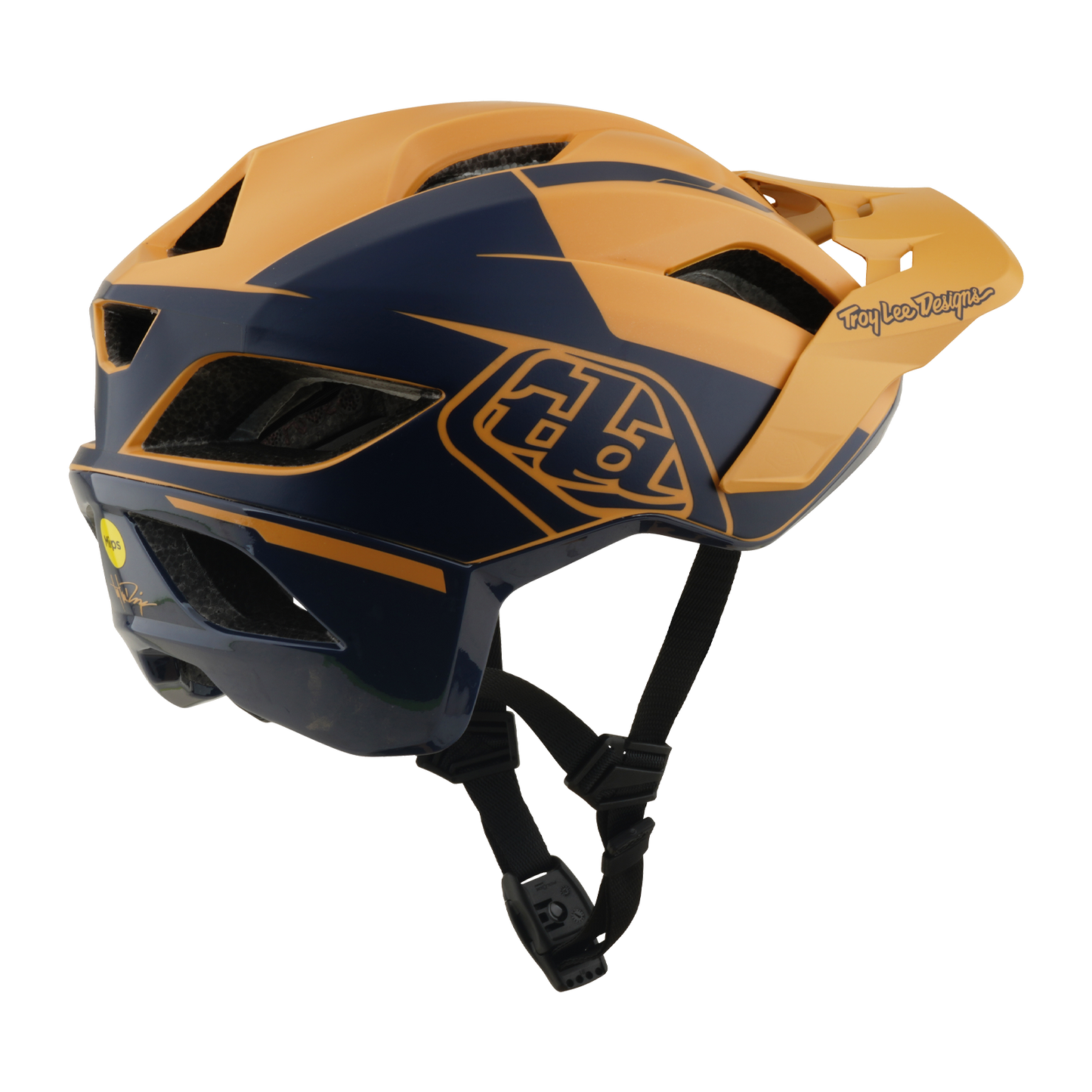 MTB-hjälm TROY LEE DESIGNS FLOWLINE SE MIPS HYDRO Mustard/Black