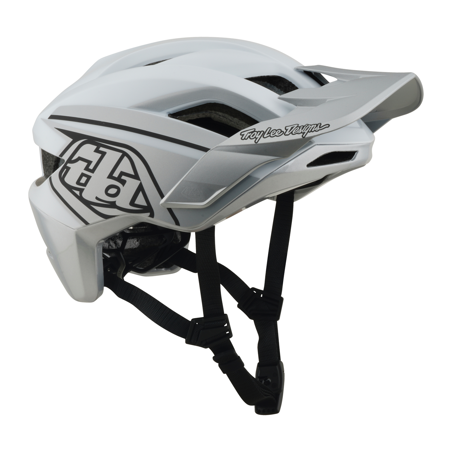 MTB helmet TROY LEE DESIGNS FLOWLINE SE MIPS PHANTOM White