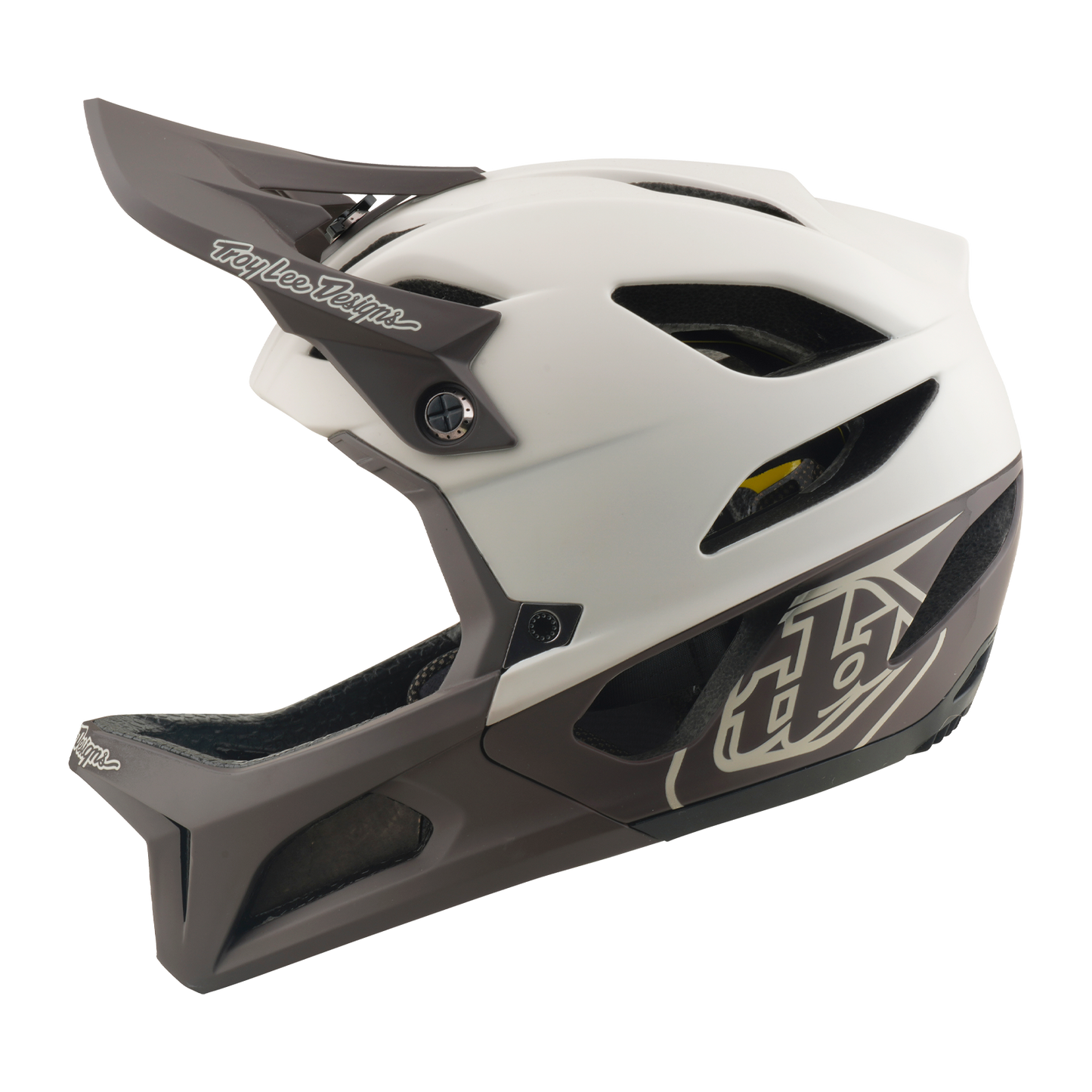 TROY LEE DESIGNS STAGE MIPS DRONE PUMICE MTB-hjälm Vit