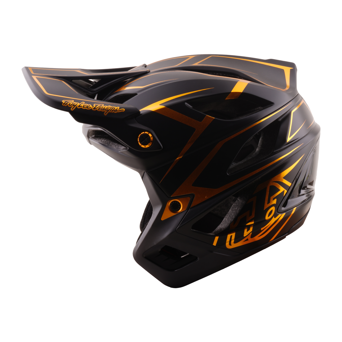 MTB helmet TROY LEE DESIGNS STAGE STUNT PINSTRIPE Black