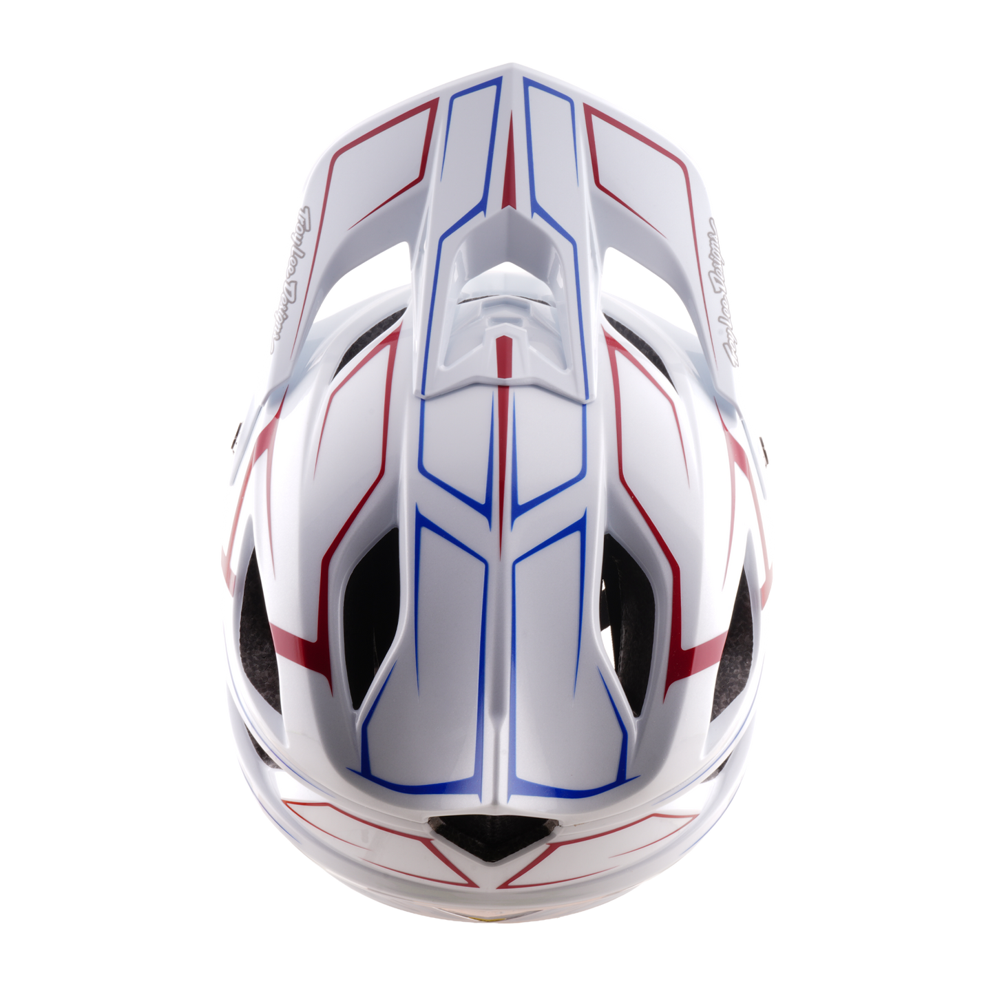 MTB-hjälm TROY LEE DESIGNS STAGE STUNT PINSTRIPE Vit