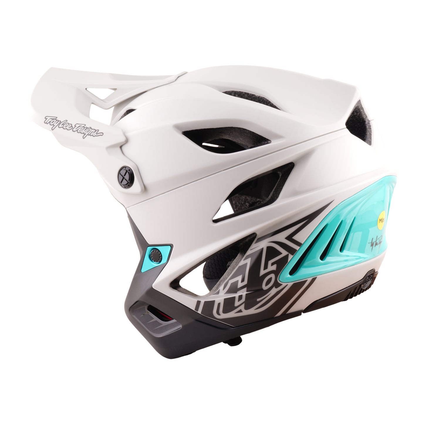 MTB helmet TROY LEE DESIGNS STAGE STUNT DRONE PUMICE Grey/Green