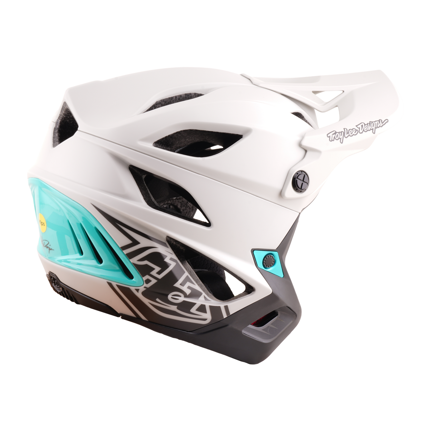 MTB helmet TROY LEE DESIGNS STAGE STUNT DRONE PUMICE Grey/Green