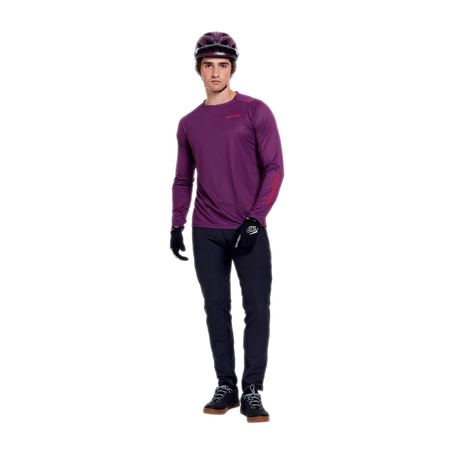 TROY LEE DESIGNS SKYLINE PRO MONO Långärmad Jersey Sangria