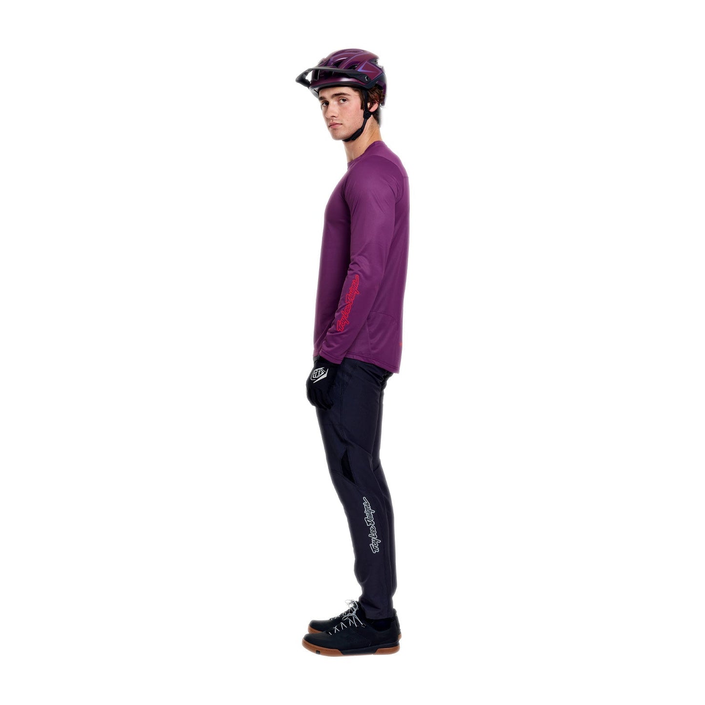 TROY LEE DESIGNS SKYLINE PRO MONO Långärmad Jersey Sangria