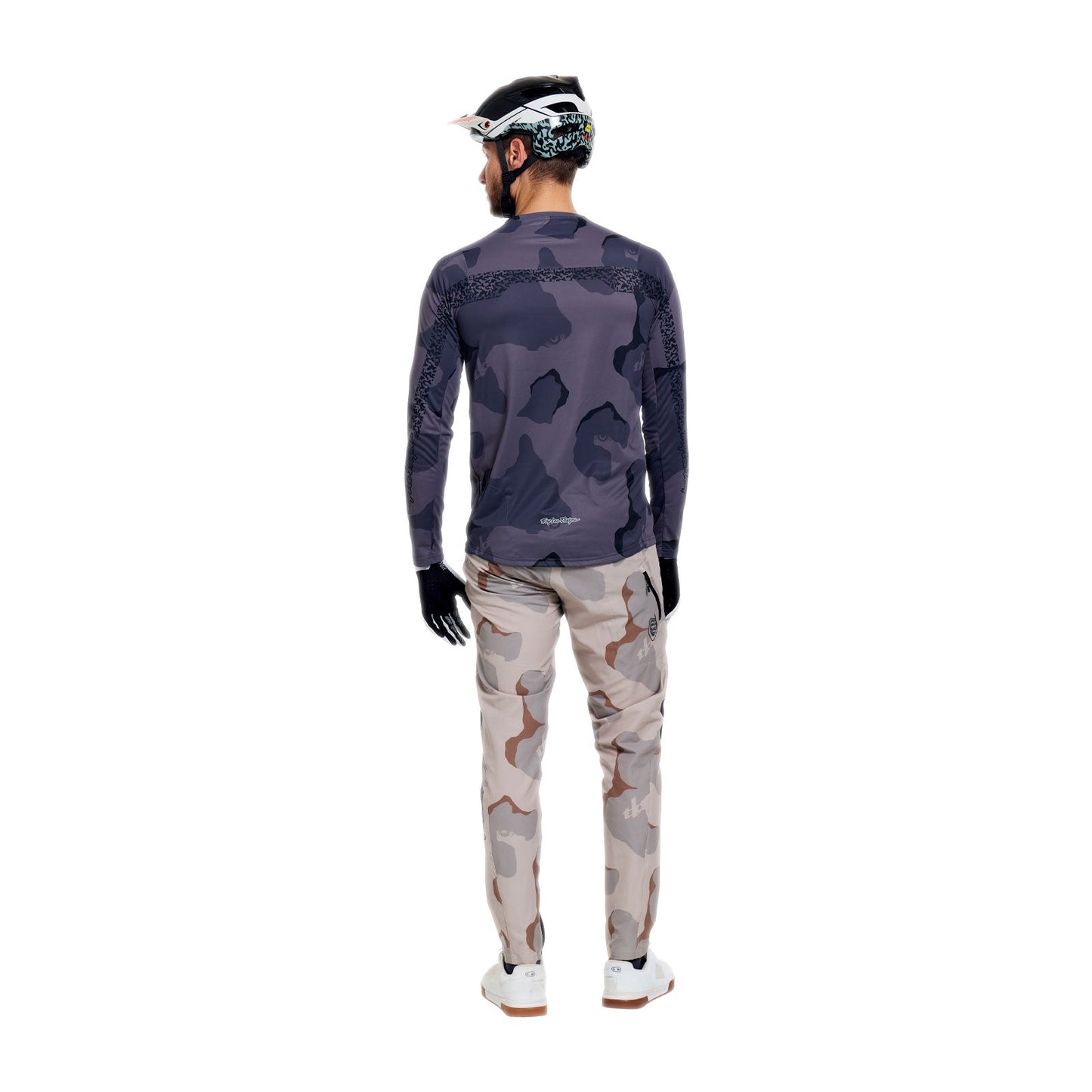 TROY LEE DESIGNS SKYLINE PRO FLOW CAMO Långärmad tröja Carbon