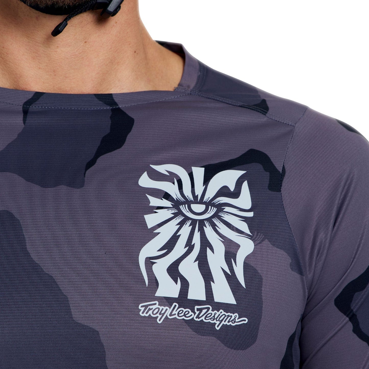 TROY LEE DESIGNS SKYLINE PRO FLOW CAMO Långärmad tröja Carbon