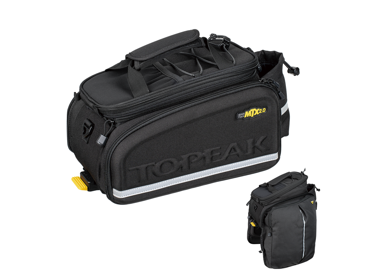 Luggage Carrier Bag TOPEAK MTX TRUNKBAG DXP - MTX 2.0 19.4L Black