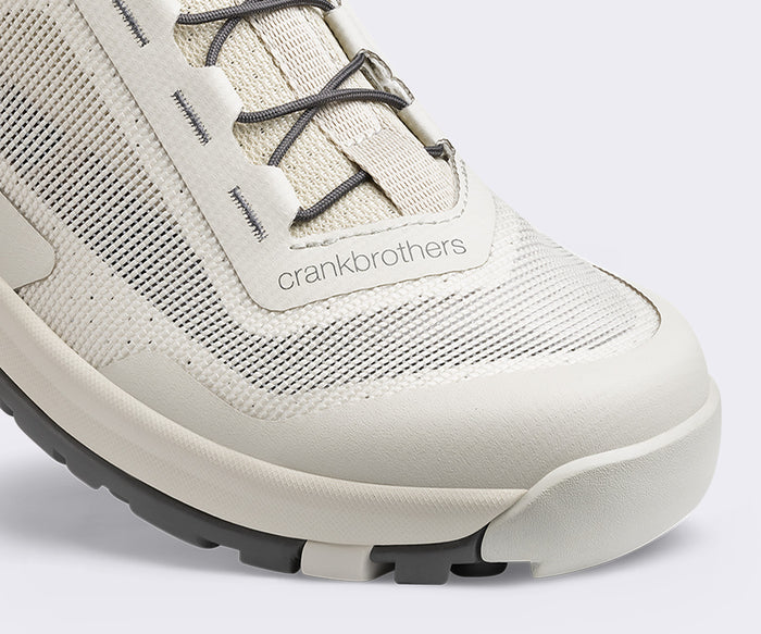 CRANKBROTHERS STAMP TRAIL VENT SPEEDLACE Mountain Bike Shoes, Light Gray