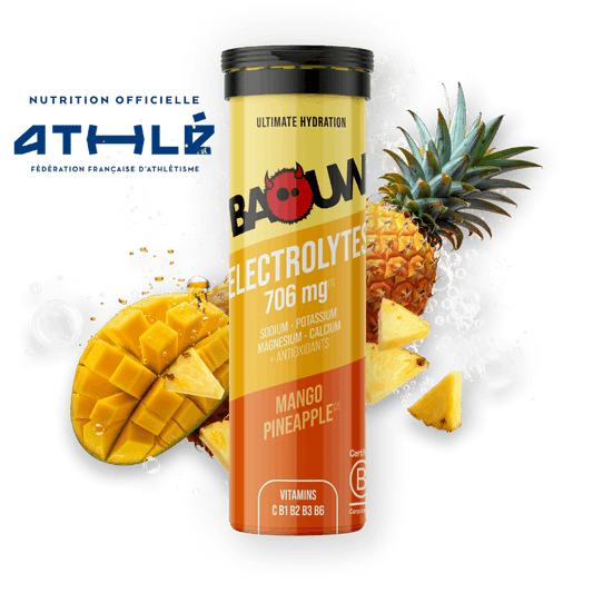 BAOUW Energy Drink (Tube of 10 tablets) Mango/Pineapple