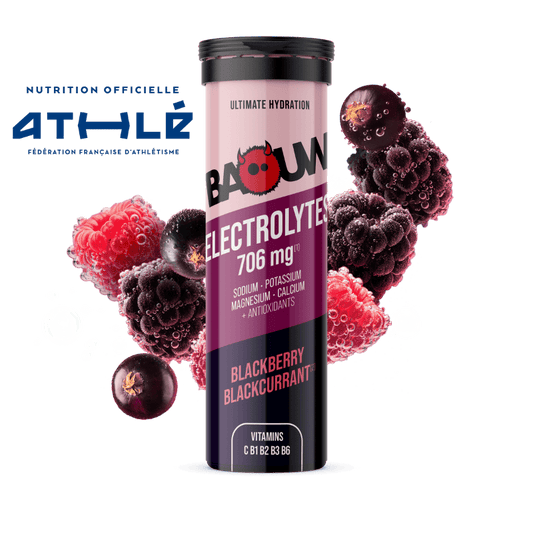 BAOUW Energy Drink (Tube med 10 tabletter) Björnbär/Cassis