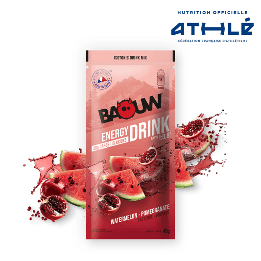 BAOUW ISOTONIC Energy Drink (45g) Watermelon/Pomegranate