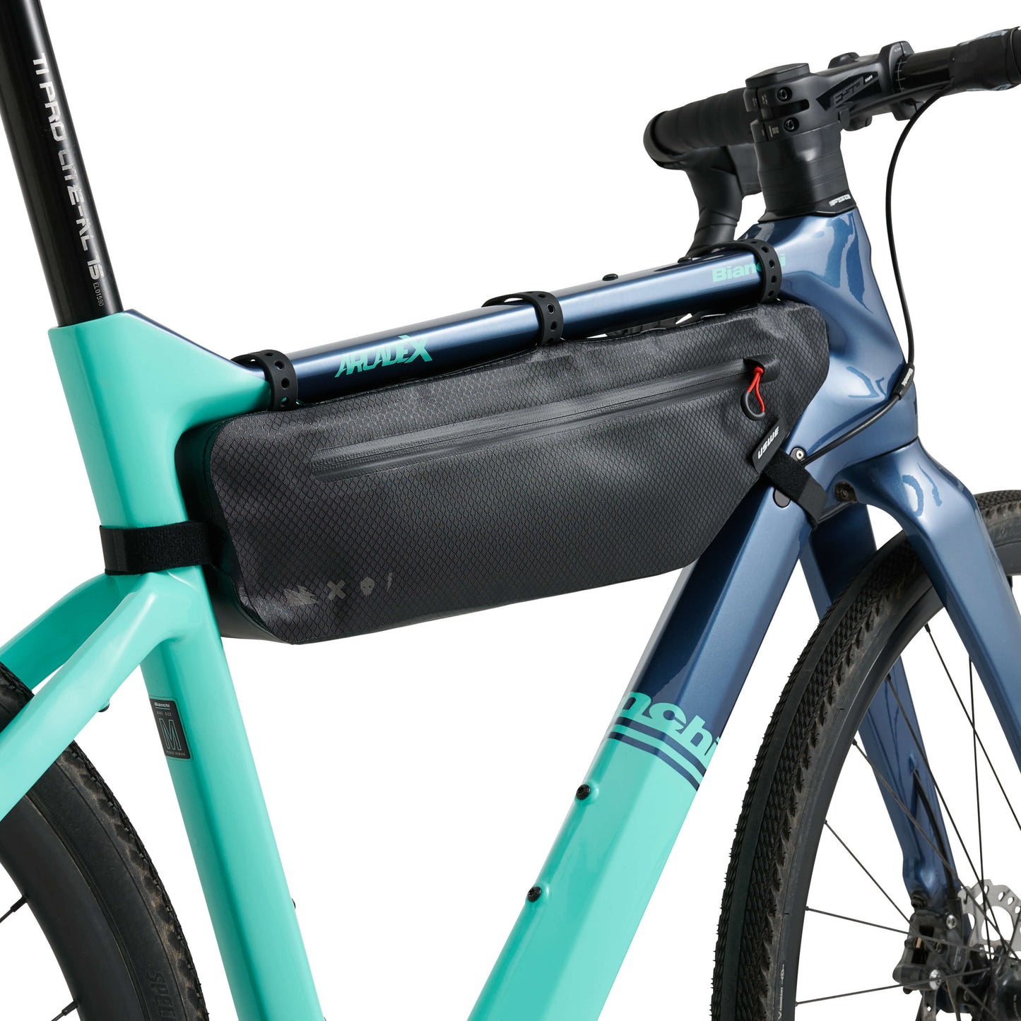 USWE FRAME TUBE SMALL 2,6 L svart ramväska