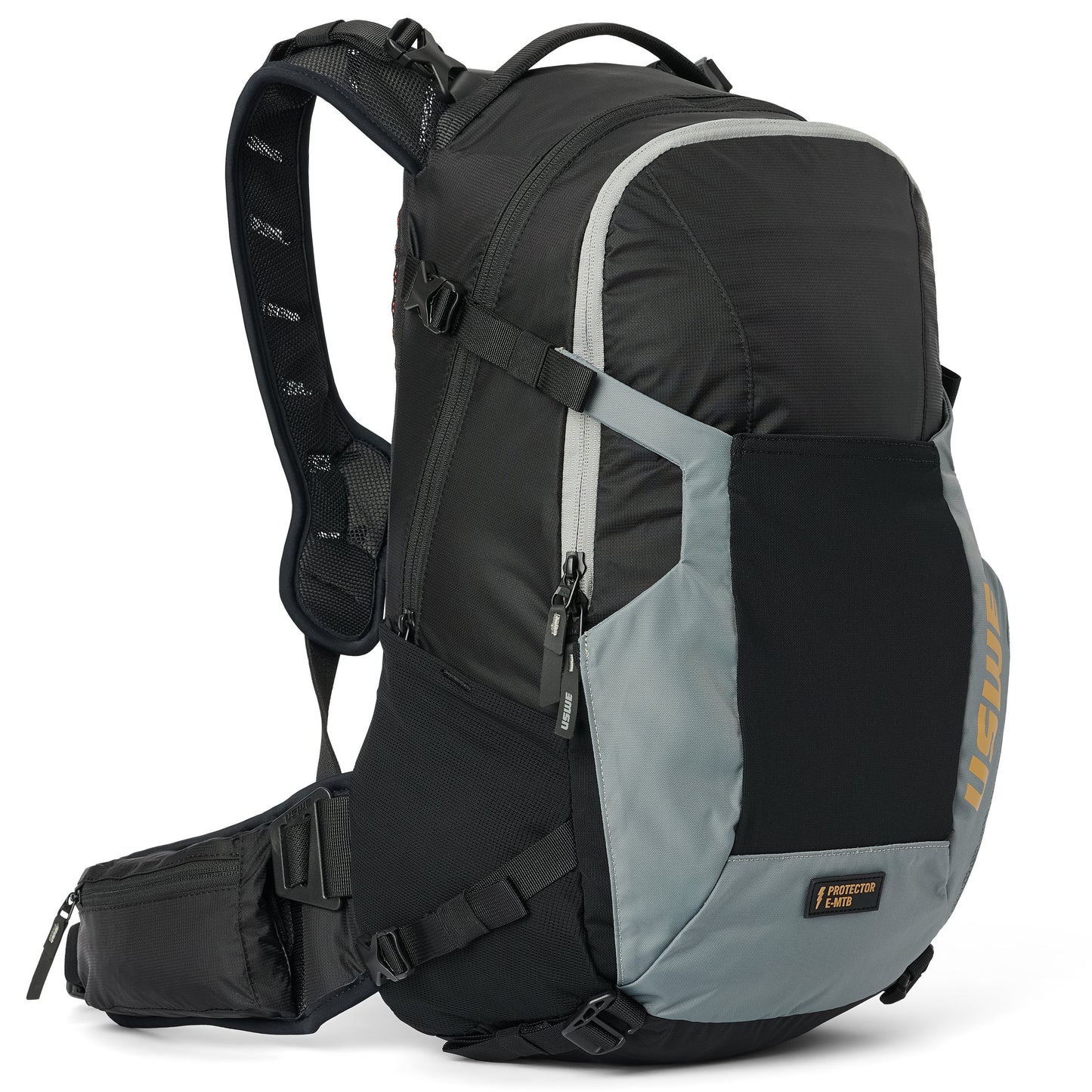 Ryggsäck USWE WATT E-BIKE 25 L Svart