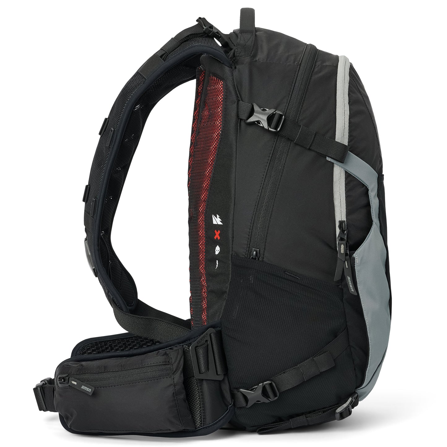 Ryggsäck USWE WATT E-BIKE 25 L Svart