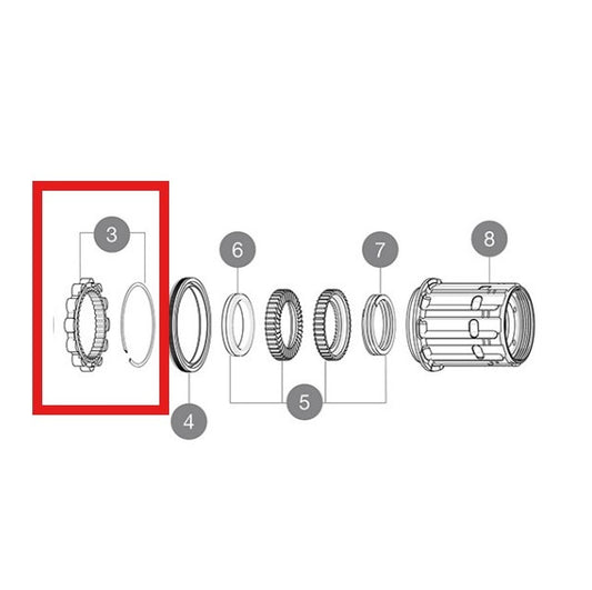 KIT INSERT MAVIC AILETTE ID360 ≥ 2017