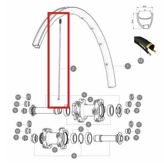 SATS 12 FT/NDS KSYRIUM PRO D/ALLROAD PRO SPK 291,5MM