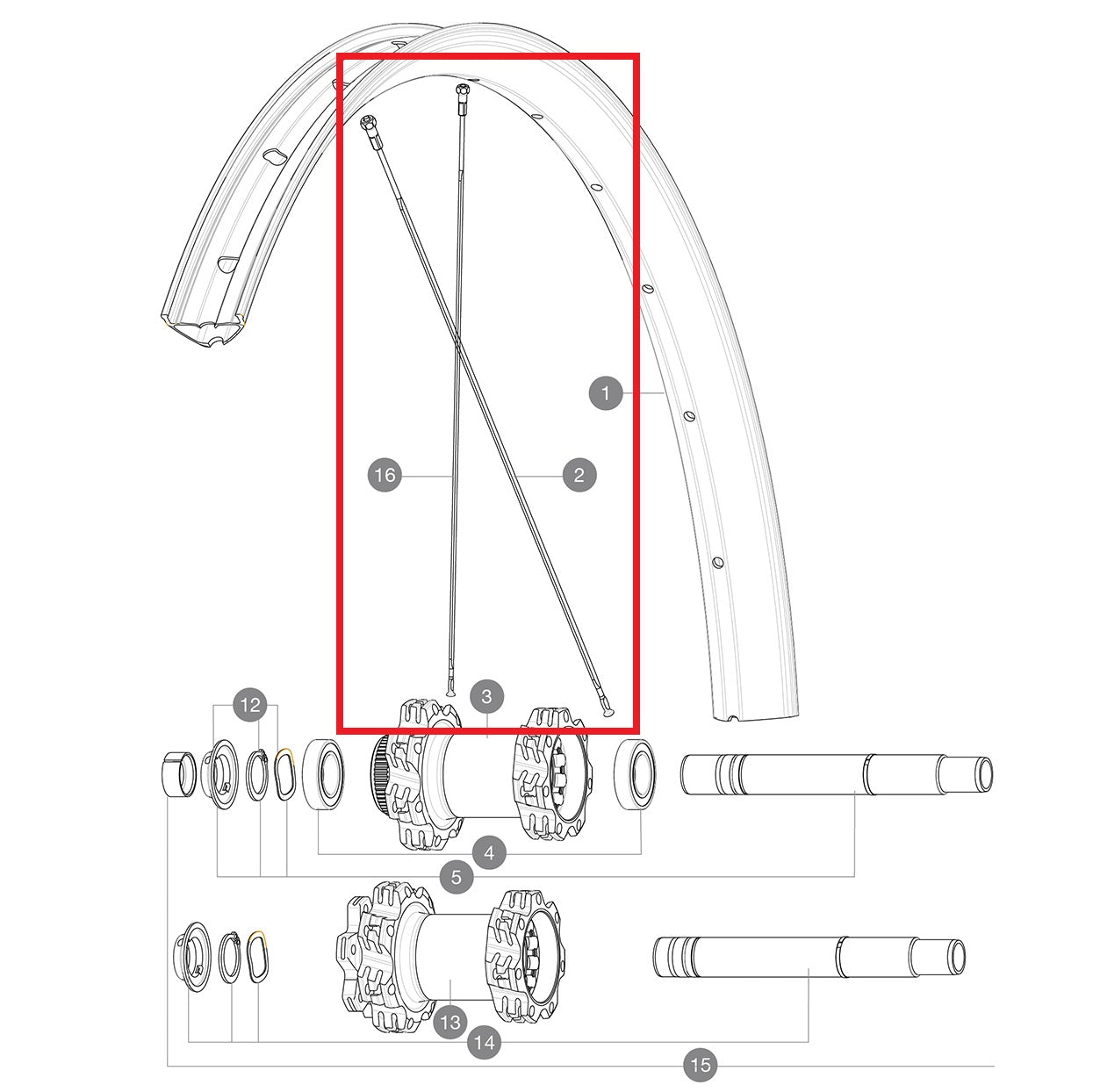 SATS 14 BAK UTAN DRIVSIDA EDEEMAX 29'' PLATT EKER 305 + NIPPEL