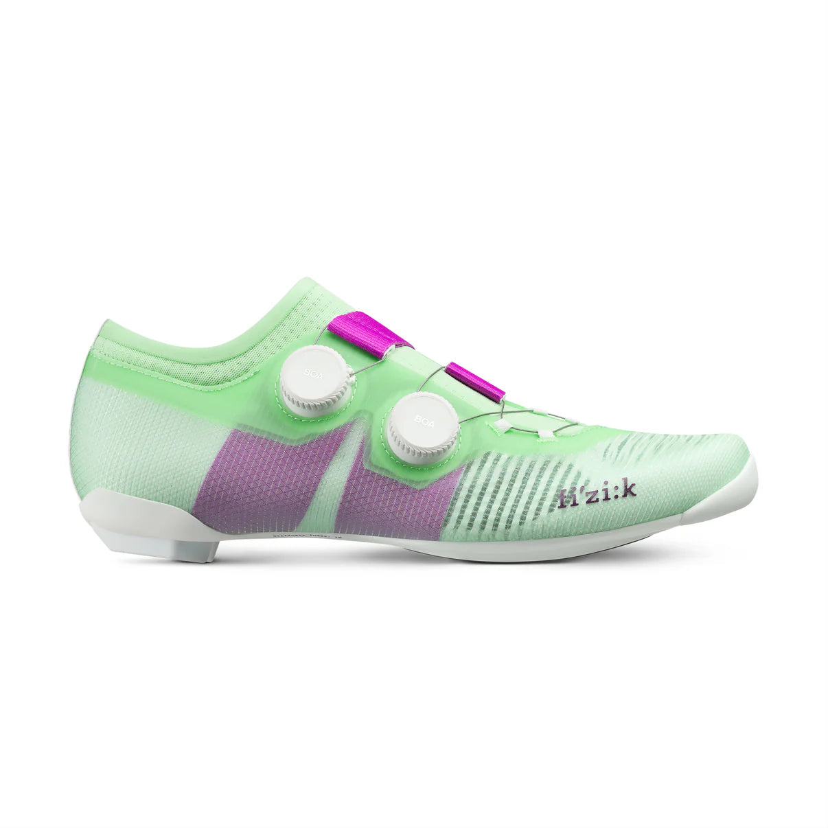 FIZIK VENTO VEGA CARBON landsvägsskor, grön/lila