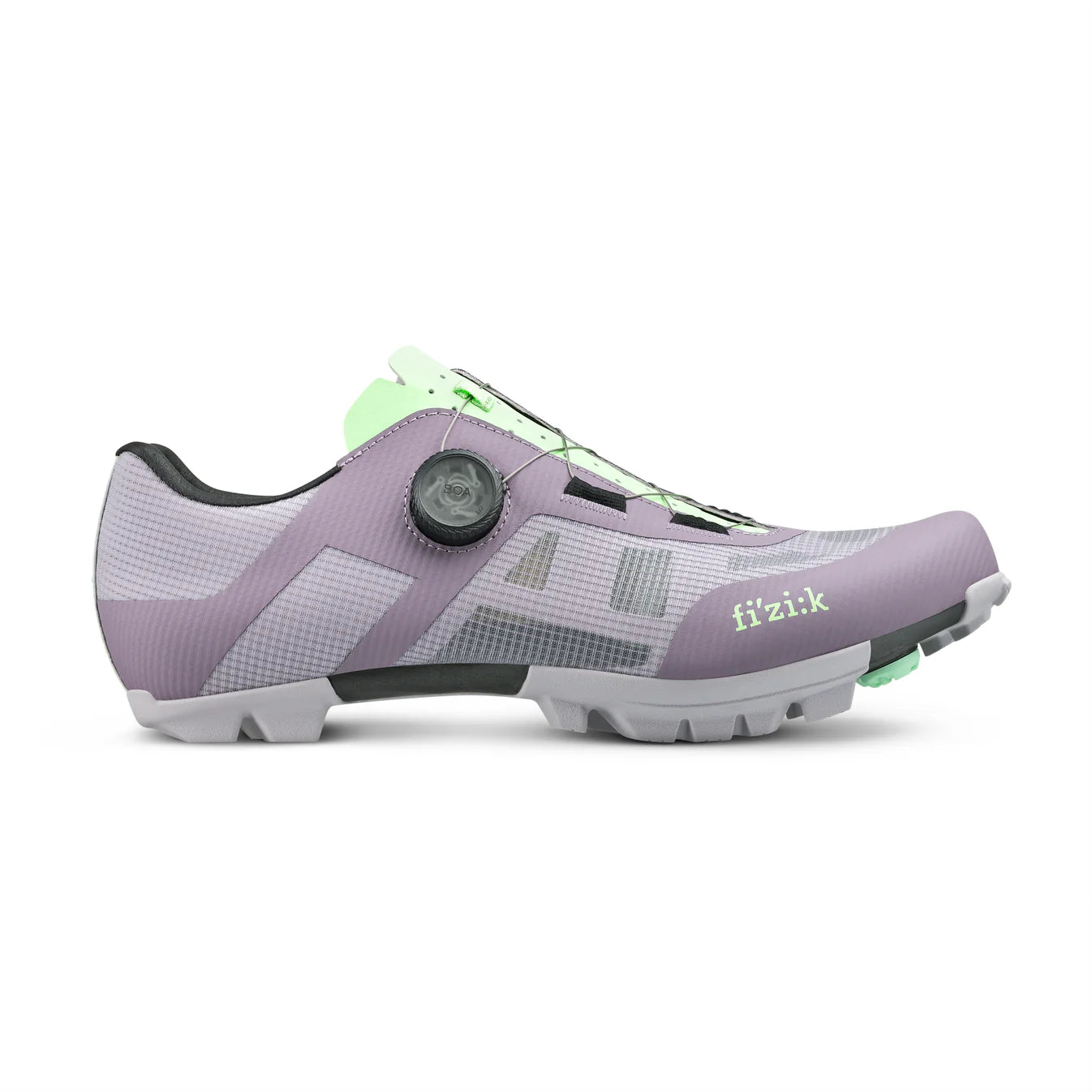 FIZIK VENTO PROXY WIDE XC/Gravel-cykelskor, lavendel/grön